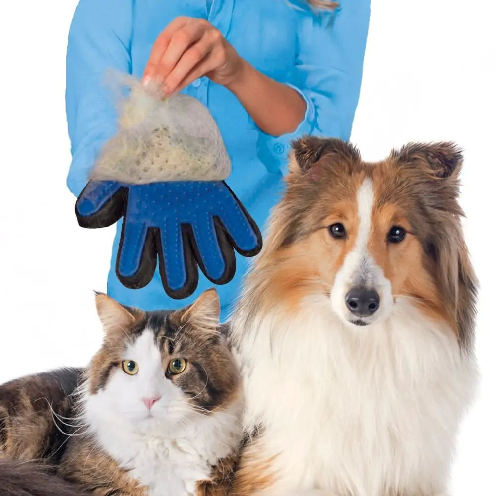 Guanto spazzola per toelettatura - Oh My Dog!