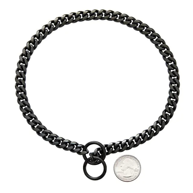 Collare per cani con catena a maglie - Oh My Dog!