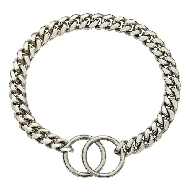 Collare per cani con catena a maglie - Oh My Dog!