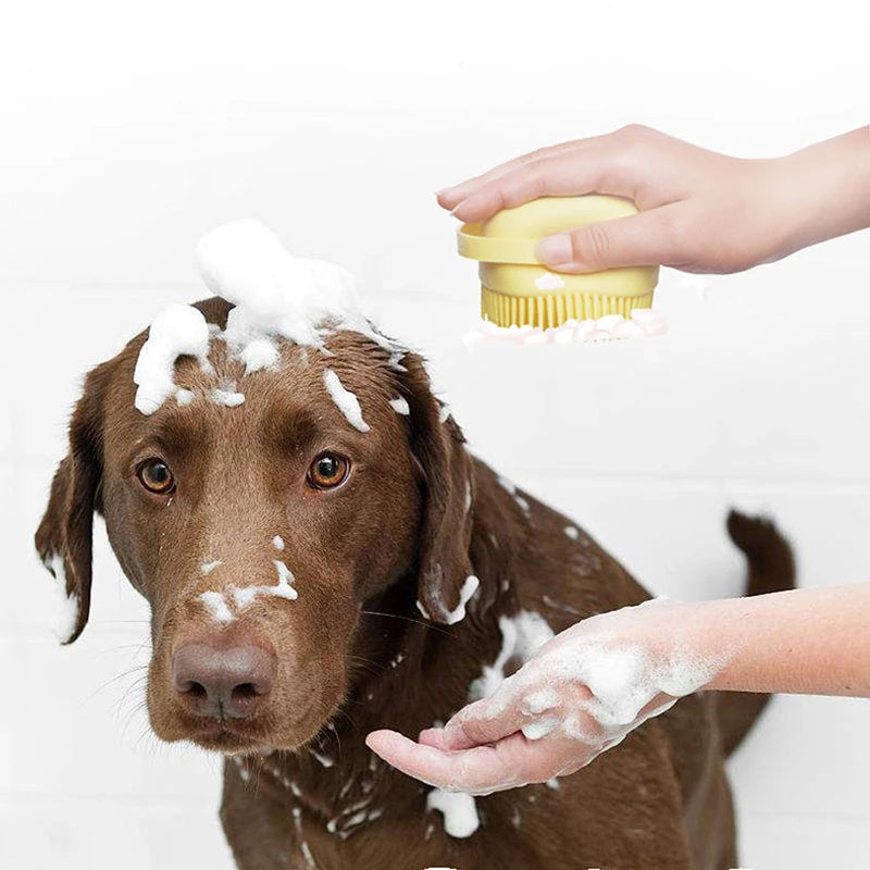 Guanti da massaggio da bagno per cani - Oh My Dog!